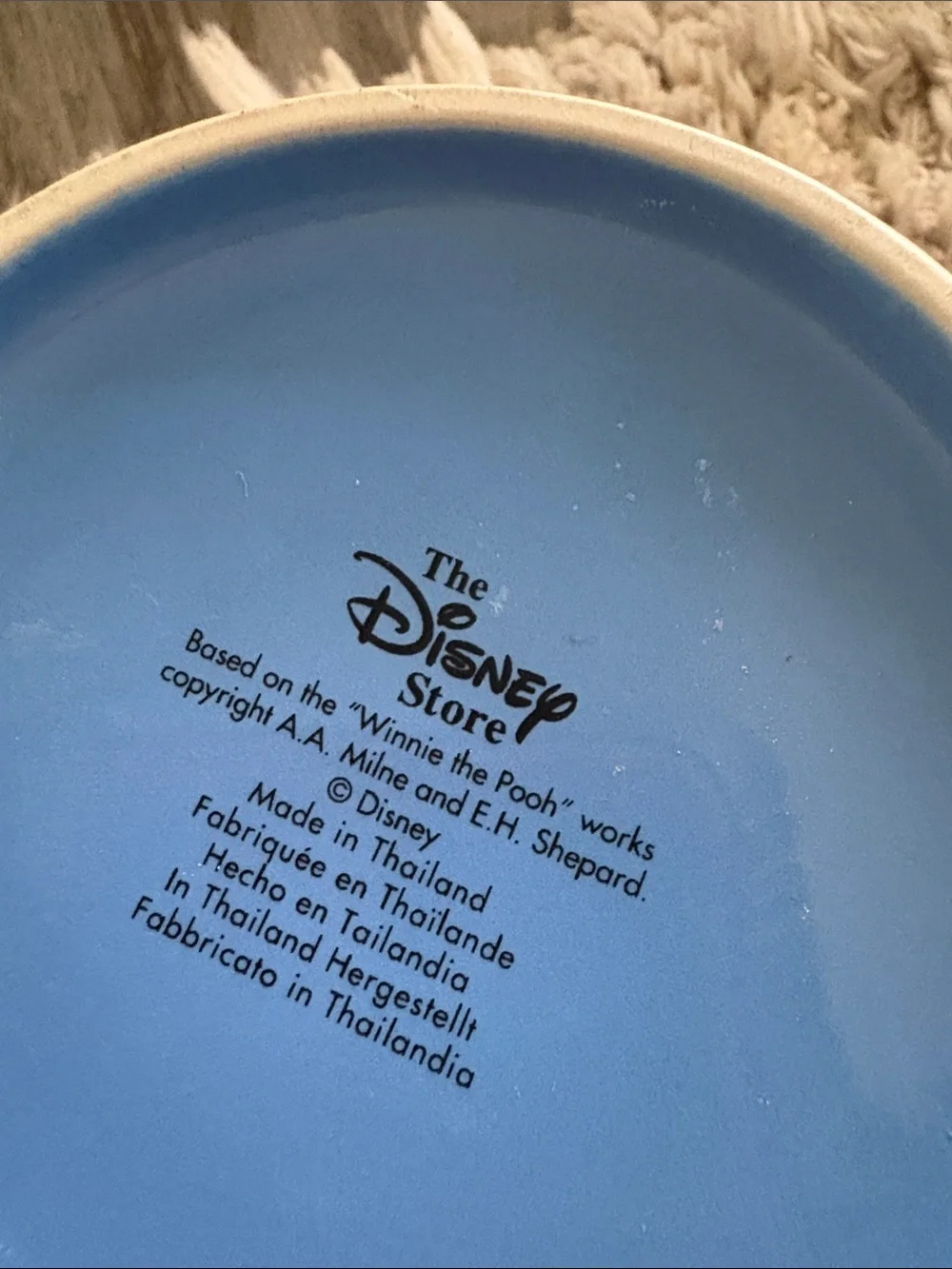 2 Disney Eeyore large mugs mint cond! Disney store